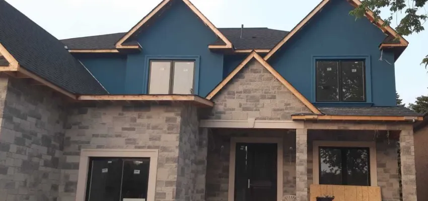 Commercial exterior painting service